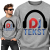BLUZA ŚMIESZNA DJ LOGO TEKST
